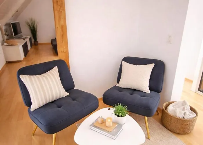 Charming Attic Duplex In Berna